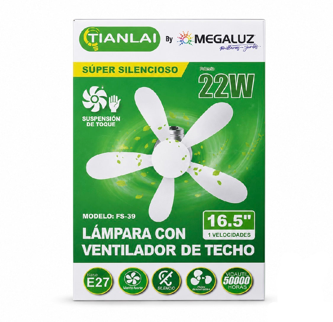 LÁMPARA TECHO FS39 CAJA CON 30 PZA