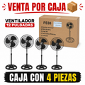 Ventilador 12 pulgadas/ CAJA CON 4 PIEZAS