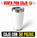 TERMO 20 OZ BLANCO / CAJA CON 50 PIEZAS