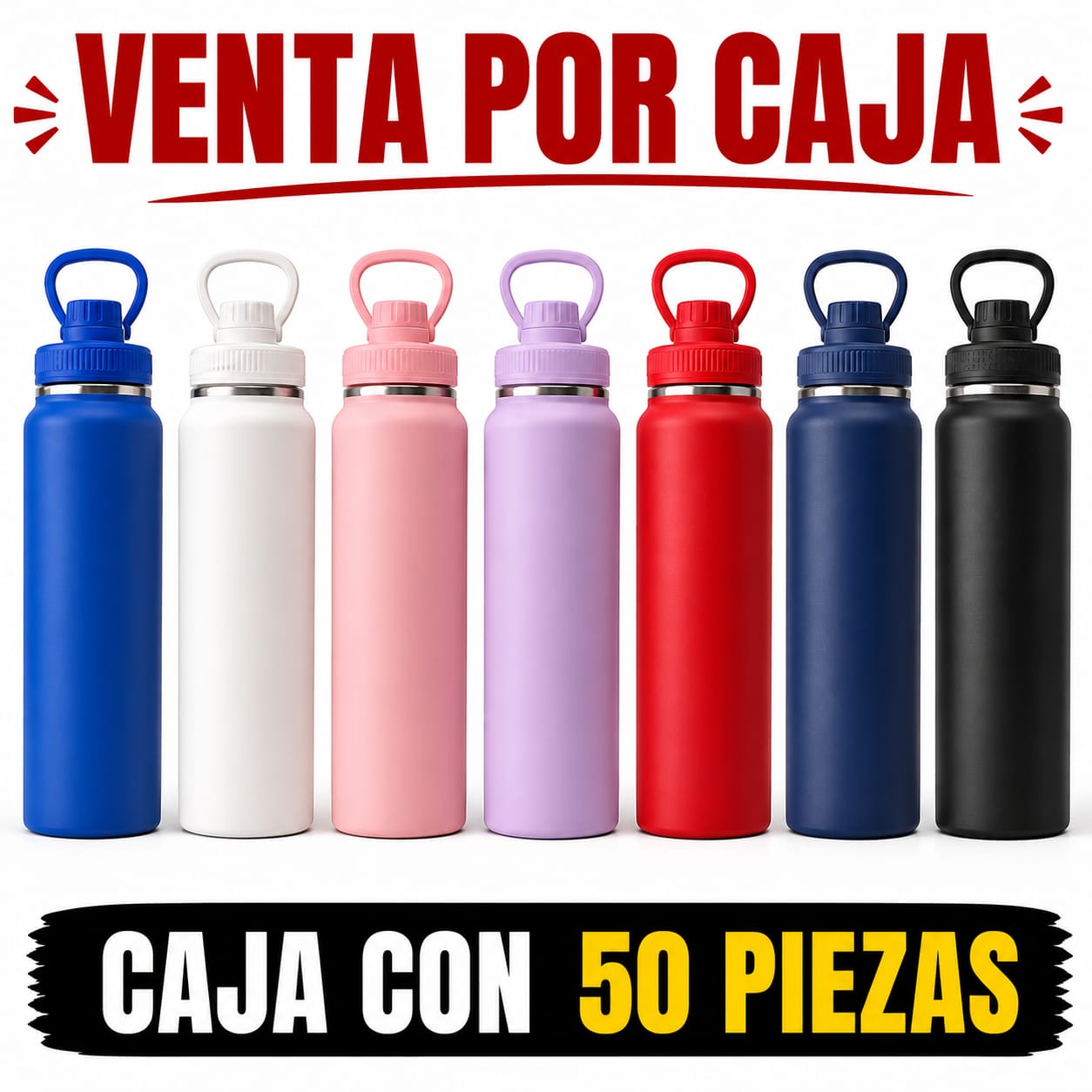TERMO SPORT 750 ML TM03 / CAJA CON 50 PIEZAS