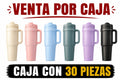 TERMO 30 OZ CON AZA / CAJA CON 30 PIEZAS