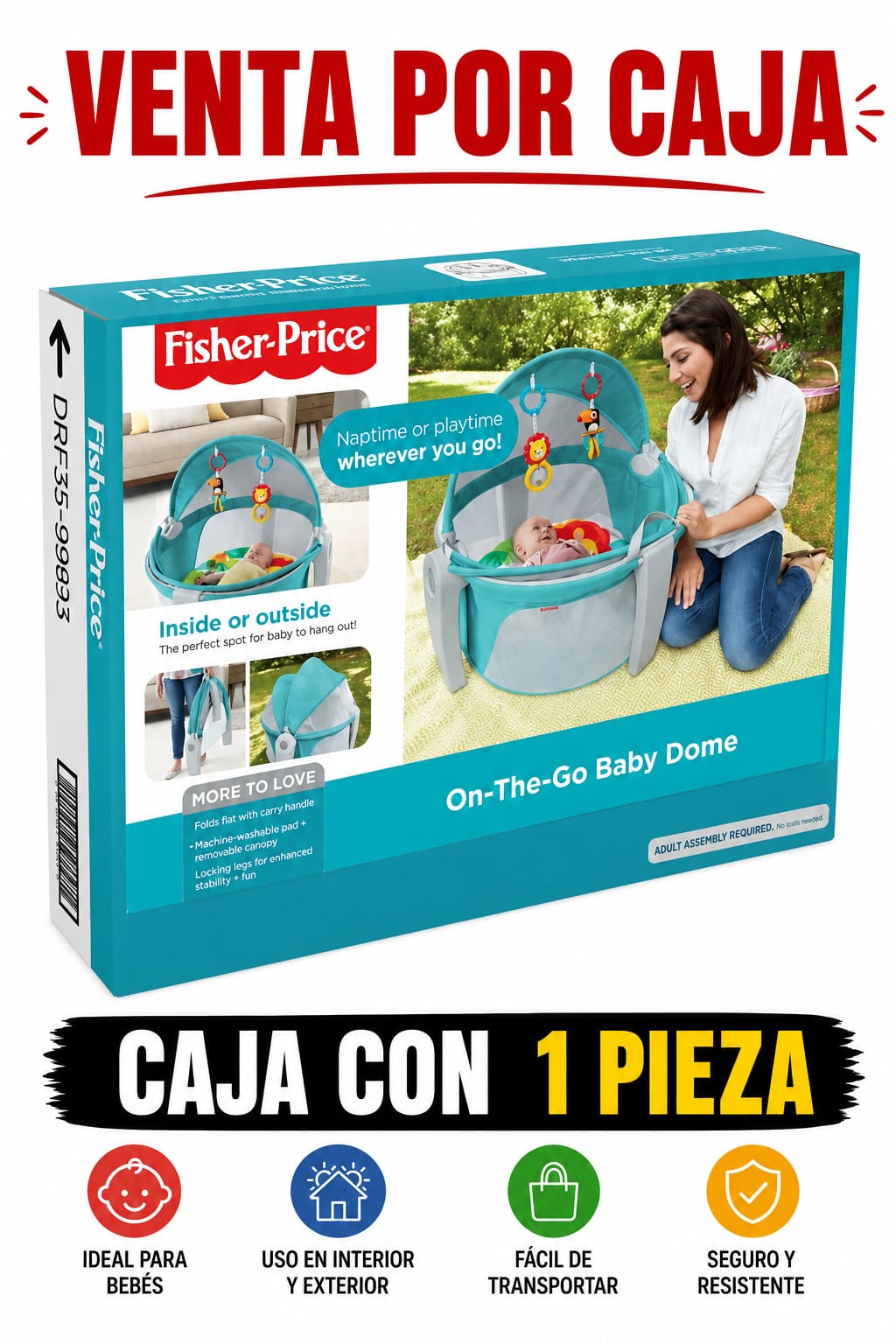 DOMO FISHER / CAJA CON 1 PIEZA