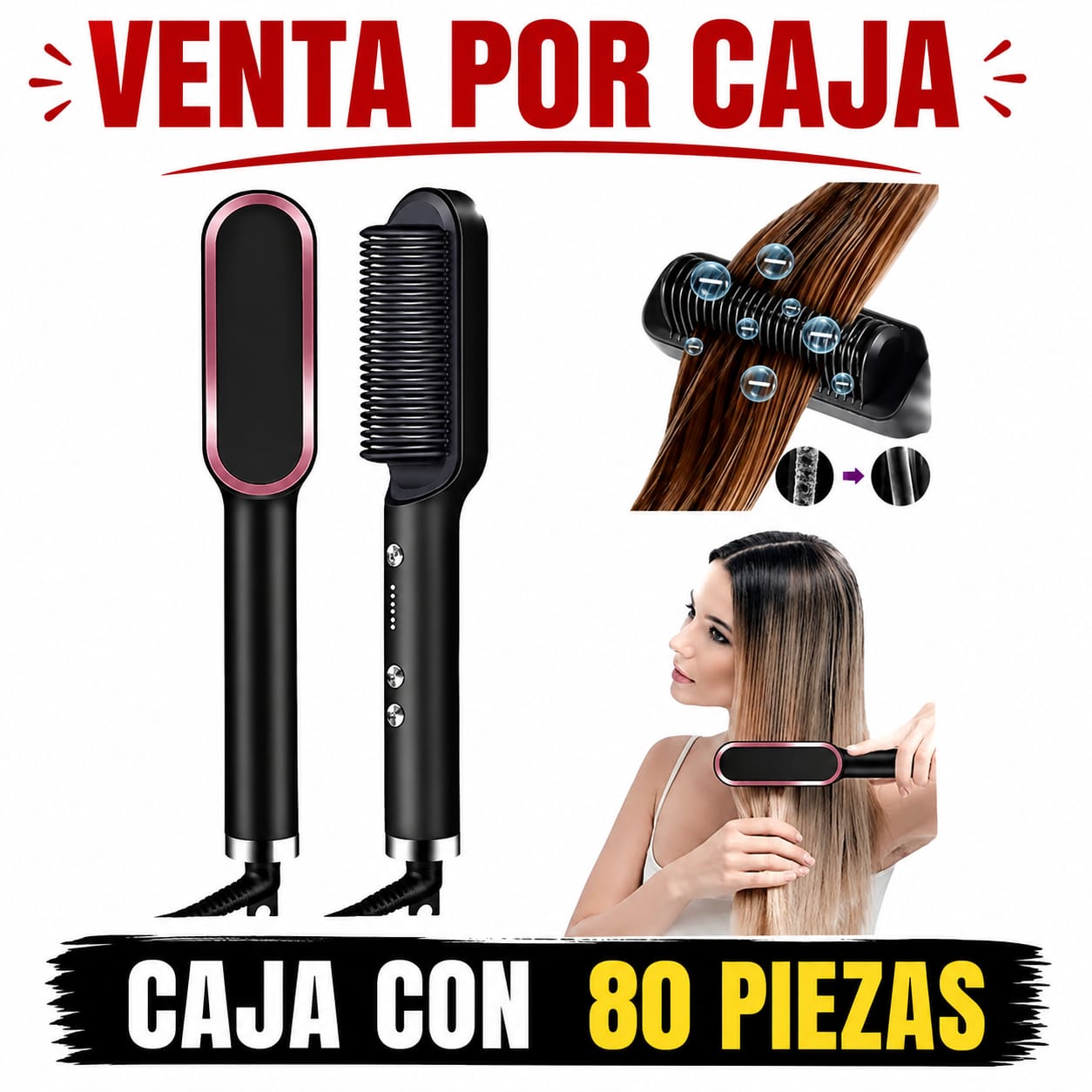 CEPILLO ALISADOR / CAJA CON 80 PIEZAS