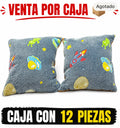 DUO ALMOHADA CON DISEÑOS / CAJA CON 12 PIEZAS