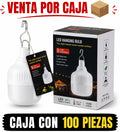 FOCO RECARGABLE CAJA NEGRA 60W / CAJA CON 100 PIEZAS