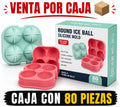 MOLDE DE ESFERA PARA  HIELO / CAJA CON 80 PIEZAS