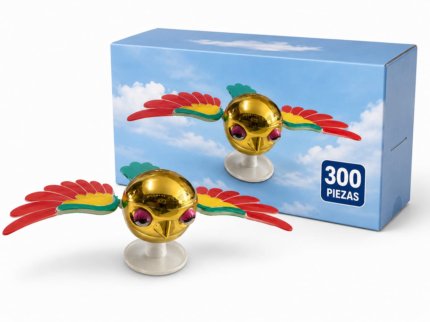 PAJARO COMPAÑERO / CAJA CON 300 PIEZAS