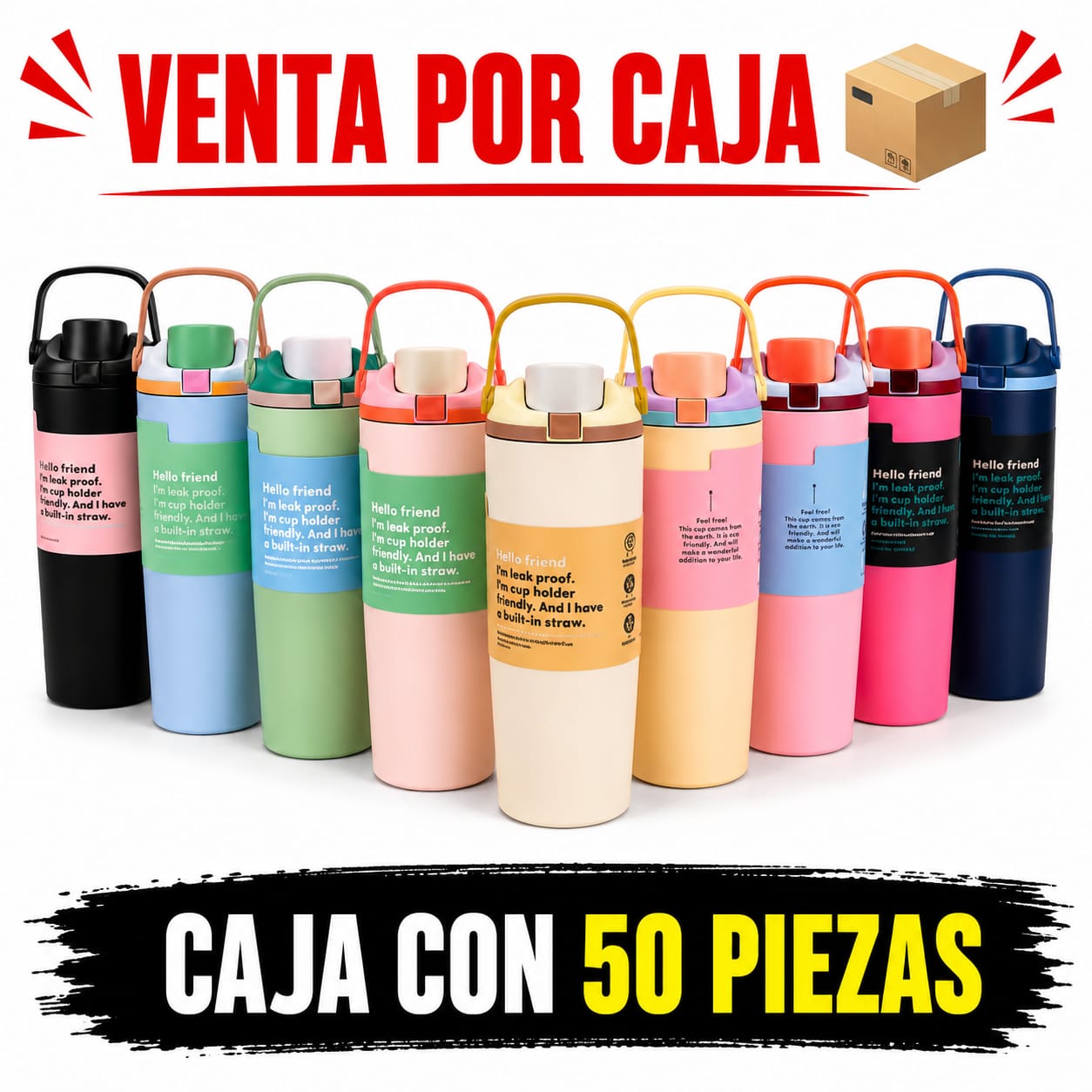TERMO FAB-29 900ML / CAJA CON 50 PIEZAS
