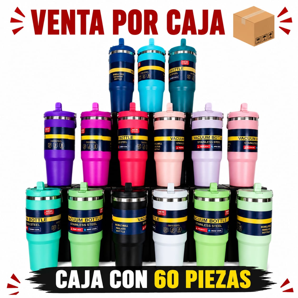 TERMO FAB-31 900ML / CAJA CON 60 PIEZAS