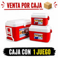 juego de hieleras 3pz / 1 juego por caja