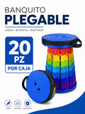 BANQUITO PLEGABLE / CAJA CON 20 PIEZAS